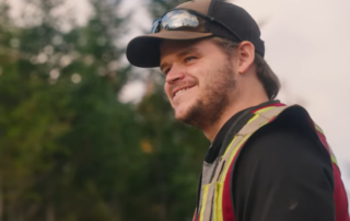 Forestry worker in Nova Scotia
